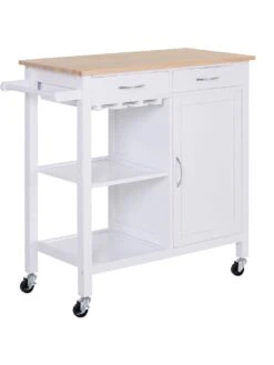 HOMCOM Küchenrollwagen Mit Vielen Staumöglichkeiten 7 HOMCOM Küchenrollwagen Mit Vielen Staumöglichkeiten -Wenko shop homcom kuechenrollwagen vielen staumoeglichkeiten 0001770488 1011395175 2