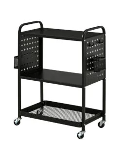 HOMCOM Küchenwagen Mit 4 Universalräder