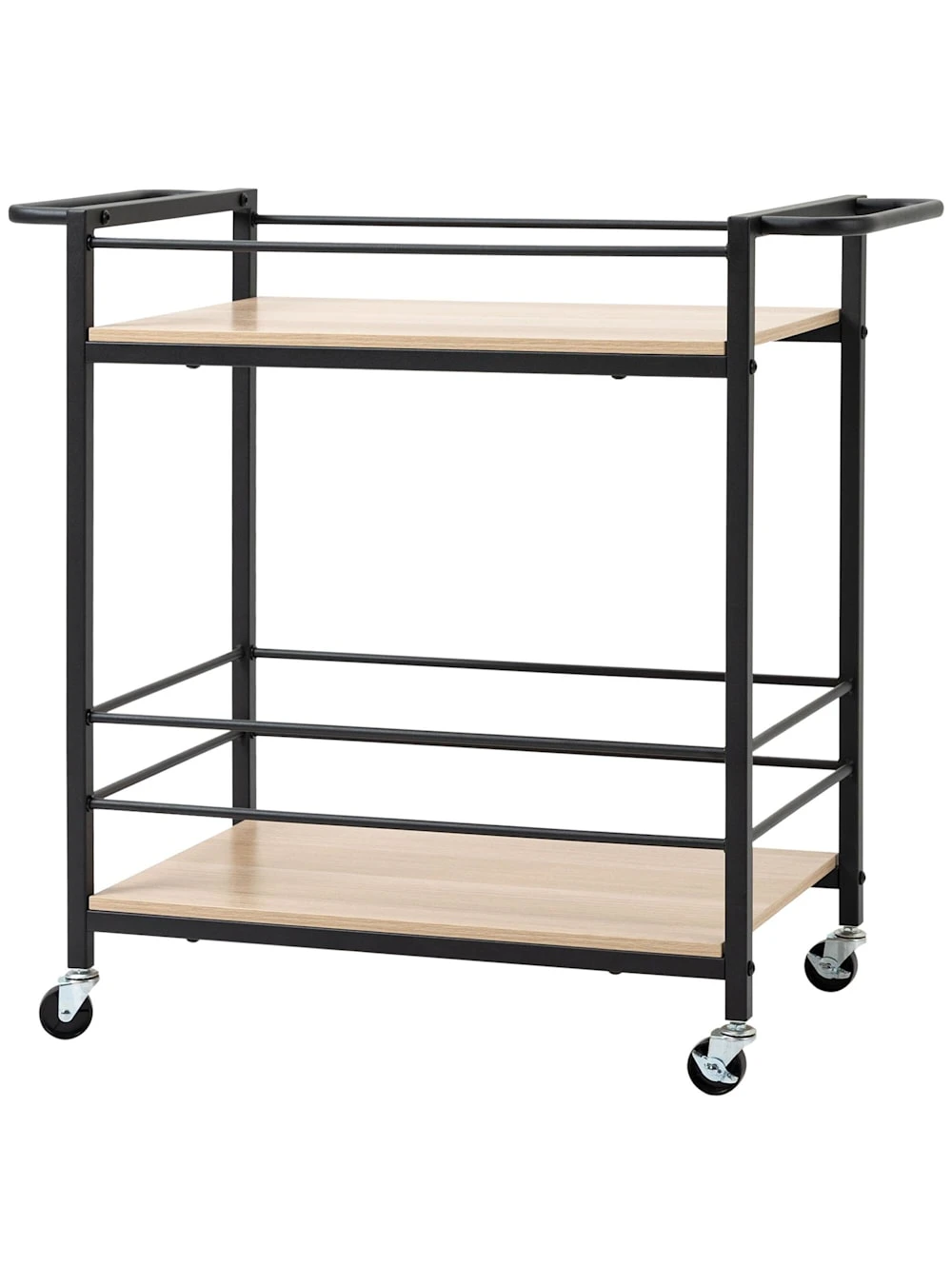 HOMCOM Küchenwagen Mit Rollen 2 HOMCOM Küchenwagen Mit Rollen – Bild 2