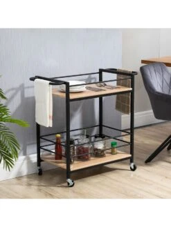 HOMCOM Küchenwagen Mit Rollen 7 HOMCOM Küchenwagen Mit Rollen -Wenko shop homcom kuechenwagen rollen 0001864451 1012472195 2