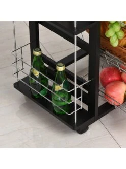 HOMCOM Servierwagen Mit Ausziehbaren Körben 9 HOMCOM Servierwagen Mit Ausziehbaren Körben -Wenko shop homcom servierwagen ausziehbaren koerben 0001630953 1010893906 4