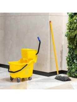 HOMCOM Wischwagen Mit Seitenpresse 7 HOMCOM Wischwagen Mit Seitenpresse -Wenko shop homcom wischwagen seitenpresse 0001632015 1010895978 2