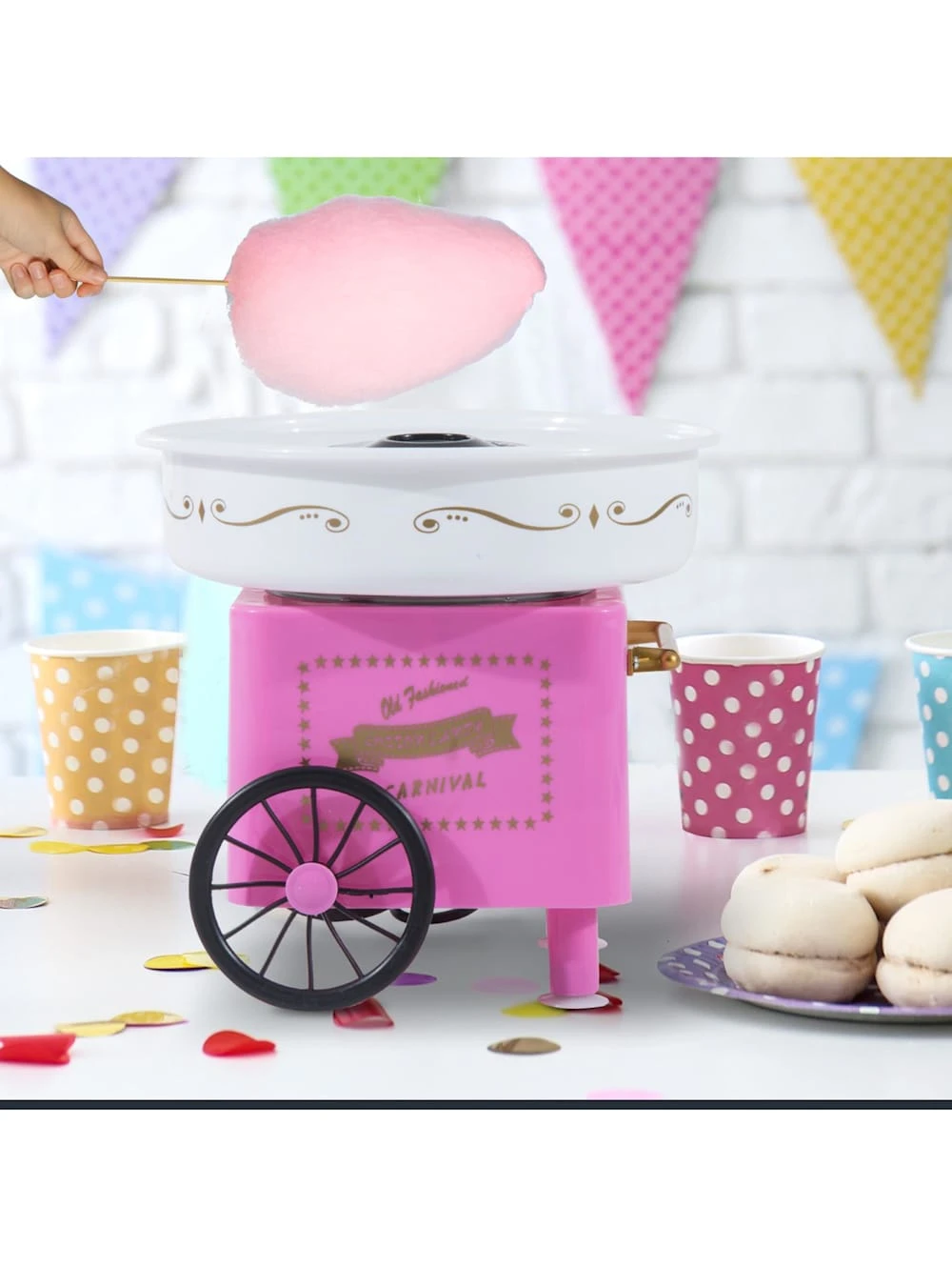 HOMCOM Zuckerwattemaschine 3 HOMCOM Zuckerwattemaschine – Bild 3