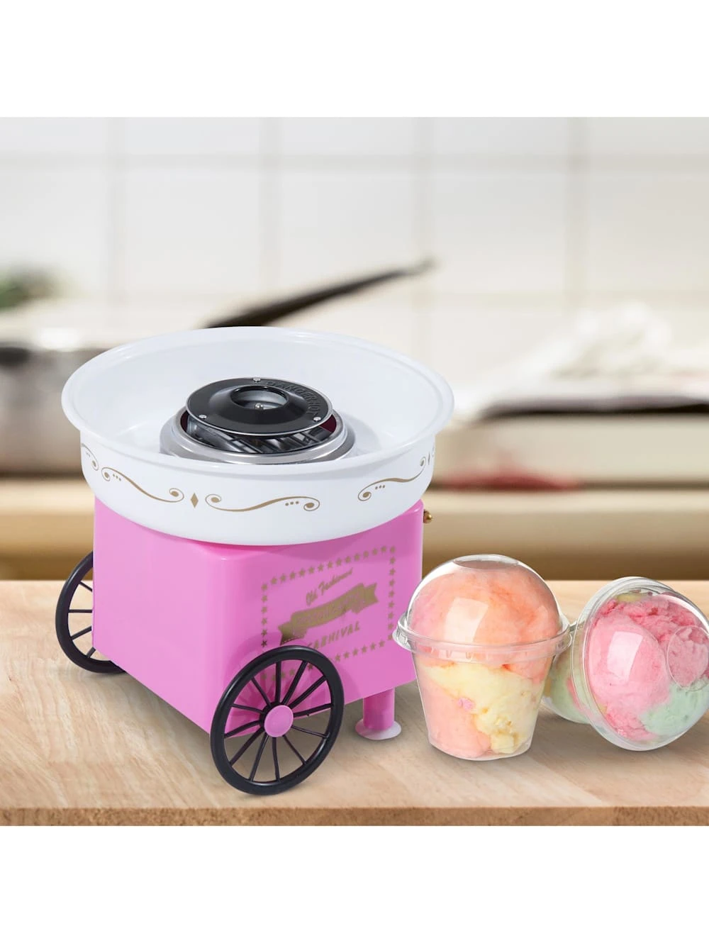 HOMCOM Zuckerwattemaschine 4 HOMCOM Zuckerwattemaschine – Bild 4