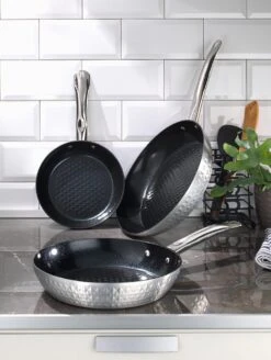 3tlg. Hochrand-Pfannenset 'Ceraflon Diamant Prestige', Ø 20, 24 & 28 Cm 9 3tlg. Hochrand-Pfannenset 'Ceraflon Diamant Prestige', Ø 20, 24 & 28 Cm -Wenko shop hsp hanseshopping 3tlg hochrand pfannenset ceraflon diamant prestige o 20 24 28 cm 0001737793 4