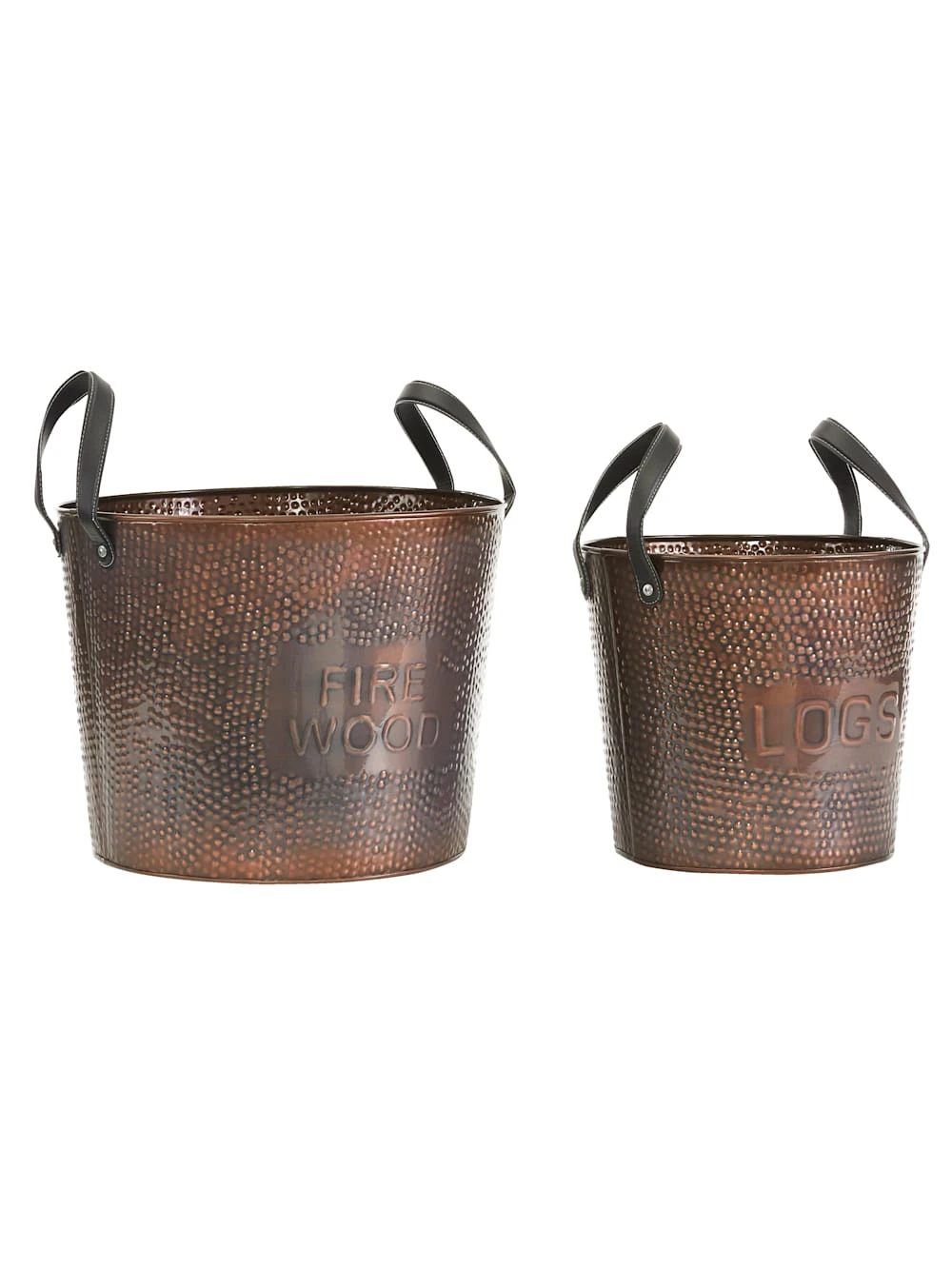 Feuerholz-Eimer, 2-tlg. 2 Feuerholz-Eimer, 2-tlg. – Bild 2