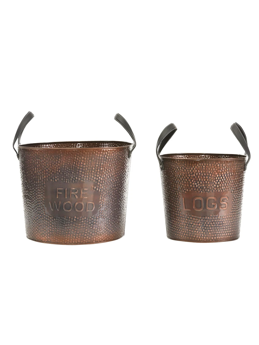Feuerholz-Eimer, 2-tlg. 1 Feuerholz-Eimer, 2-tlg.