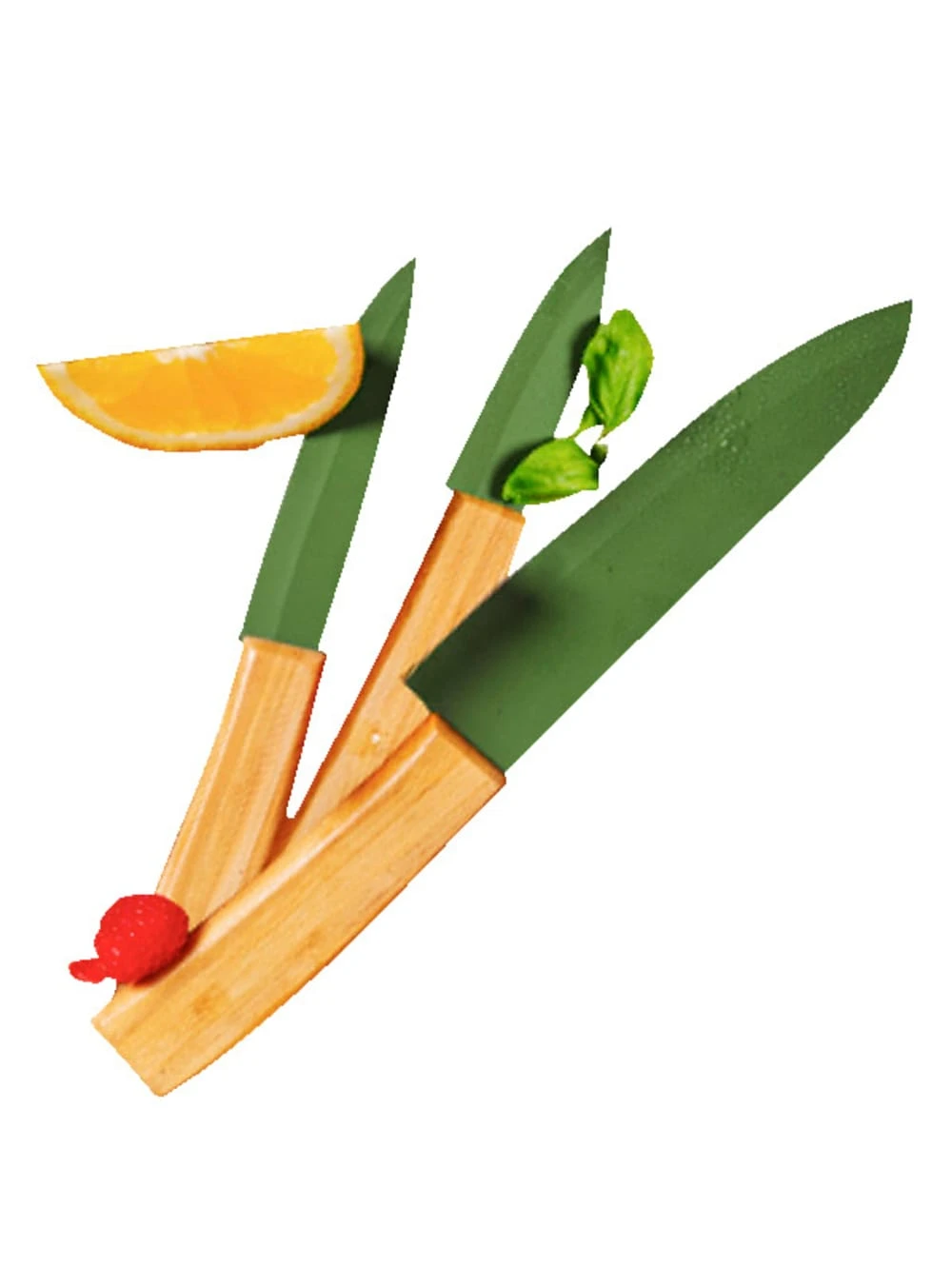 3tlg. Keramik-Messerset 'CeraVegan' Mit Pflanzlicher Keramik-Antihaftbeschichtung Auf Basis Von Avocado-Öl 2 3tlg. Keramik-Messerset 'CeraVegan' Mit Pflanzlicher Keramik-Antihaftbeschichtung Auf Basis Von Avocado-Öl – Bild 2