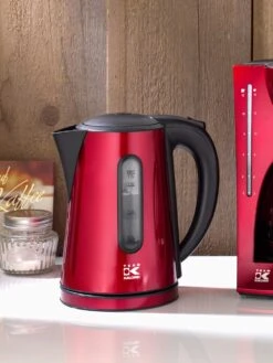 Design Wasserkocher Im Modernen Metallic Rot -Wenko shop kalorik design wasserkocher modernen metallic rot 0001764000 2