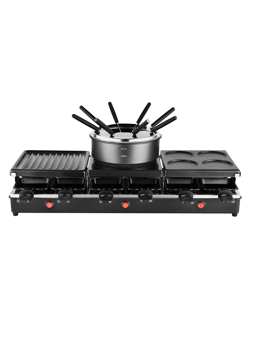 Raclettegrill + Fondue 1 Raclettegrill + Fondue