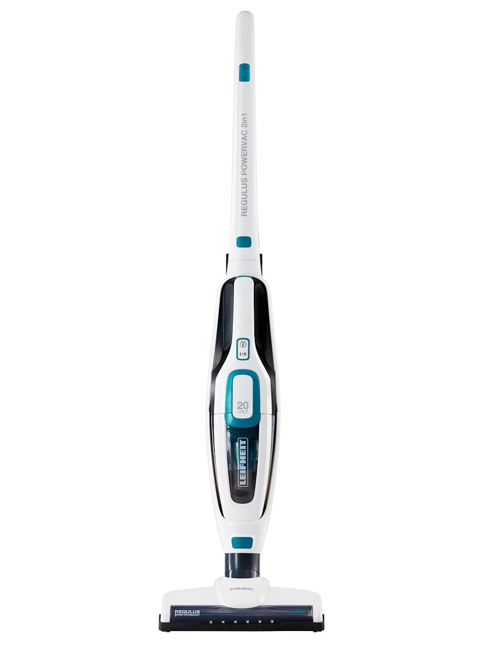 Leifheit 2in1 Akku-Staubsauger 'Regulus PowerVac', 20 V Akku, 40 Min. Laufzeit, 6 LEDs, 2 Leistungsstufen Für Bodensauger & Handsauger, Abklappbarer Griff 1 Leifheit 2in1 Akku-Staubsauger 'Regulus PowerVac', 20 V Akku, 40 Min. Laufzeit, 6 LEDs, 2 Leistungsstufen Für Bodensauger & Handsauger, Abklappbarer Griff