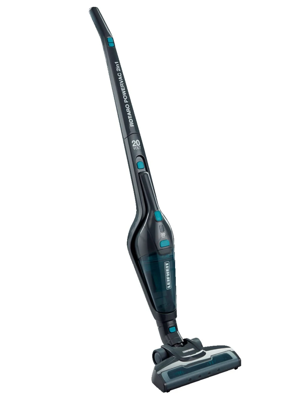 Leifheit Akku-Boden-Staubsauger „RotaroPowerVac“ - 2in1 Durch Abnehmbaren Handstaubsauger, HEPA Filter 1 Leifheit Akku-Boden-Staubsauger „RotaroPowerVac“ - 2in1 Durch Abnehmbaren Handstaubsauger, HEPA Filter