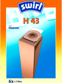 Melitta Swirl® Staubsaugerbeutel H 43