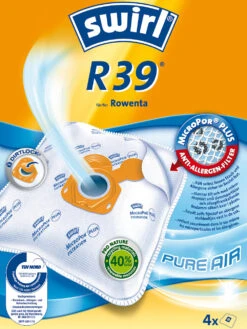Melitta Swirl® Staubsaugerbeutel R 39