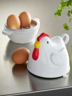 Mikrowellen-Eierkocher 'Poule'