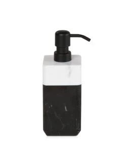 Möve Seifenspender Black & White 7x7x19,7cm