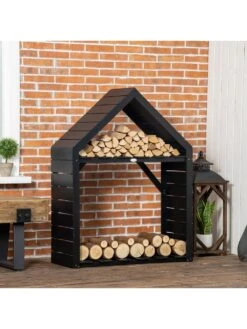 OUTSUNNY Kaminholzregal Mit 2 Ebenen 7 OUTSUNNY Kaminholzregal Mit 2 Ebenen -Wenko shop outsunny kaminholzregal 2 ebenen 0001884180 1013021697 2