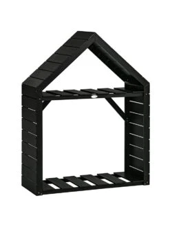 OUTSUNNY Kaminholzregal Mit 2 Ebenen