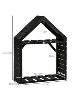OUTSUNNY Kaminholzregal Mit 2 Ebenen 9 OUTSUNNY Kaminholzregal Mit 2 Ebenen -Wenko shop outsunny kaminholzregal 2 ebenen 0001884180 1013021697 4