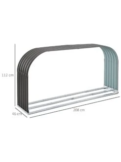 OUTSUNNY Kaminholzständer -Wenko shop outsunny kaminholzstaender 0001875006 1012778429 4