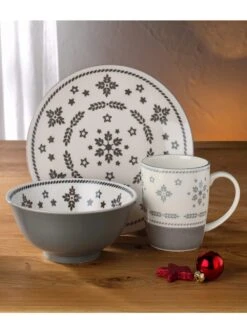 3tlg. Frühstücks-Set 'Holly'