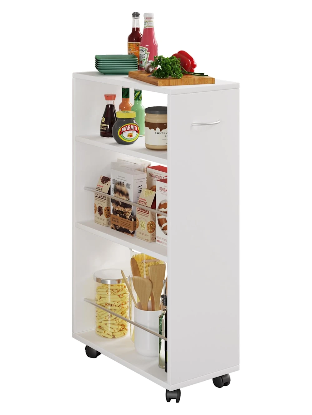 Nische Küchenwagen Sevierwagen Küchenmöbel Tusal 3 Nische Küchenwagen Sevierwagen Küchenmöbel Tusal – Bild 3