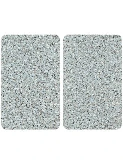 Wenko 2er-Set Herdabdeckplatten 'Granit-Optik'