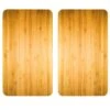 Wenko 2er-Set Herdabdeckplatten 'Holz-Optik'