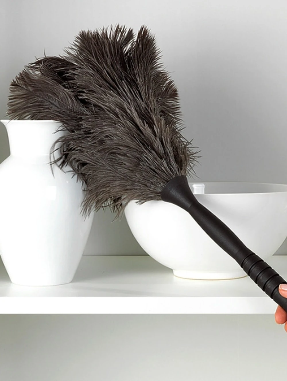Wenko Knickbarer Straußenfeder-Staubwedel Mit Abnehmbarem Teleskopstiel 2 Wenko Knickbarer Straußenfeder-Staubwedel Mit Abnehmbarem Teleskopstiel – Bild 2