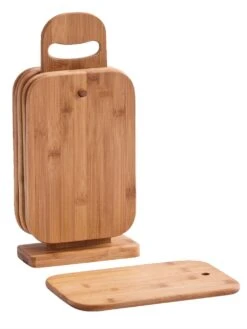 7tlg. Brettchenständer 'Bamboo'